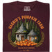 Magical Pumpkin Farm - Vista principal Camiseta Rojo Oscuro