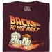 Back to the Past - Vista principal Camiseta Rojo oscuro