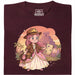Nerdy Princess &amp; The Lost Temple - Vista principale T-shirt Rosso scuro