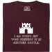 I Am Sorry, But Your Princess Is In Another Castle - Main view T-Shirt Dark Red