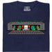 IT vs. Turtles - Vue principale T-Shirt Bleu Marine