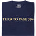 Turn To Page 394 - Vue principale T-Shirt Bleu Marine