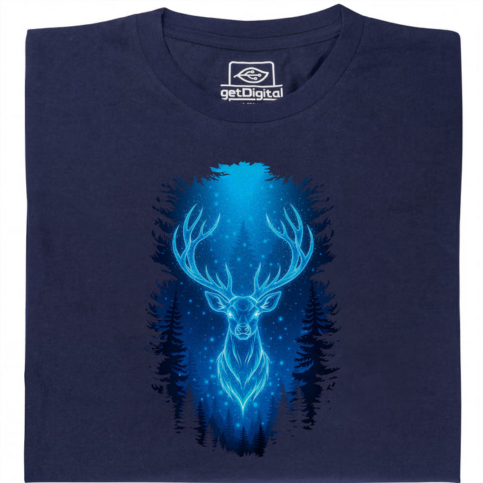 Forest Patron - Vista principale T-shirt Blu navy