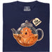 Tea-Ceratops - Main view T-Shirt Navy Blue