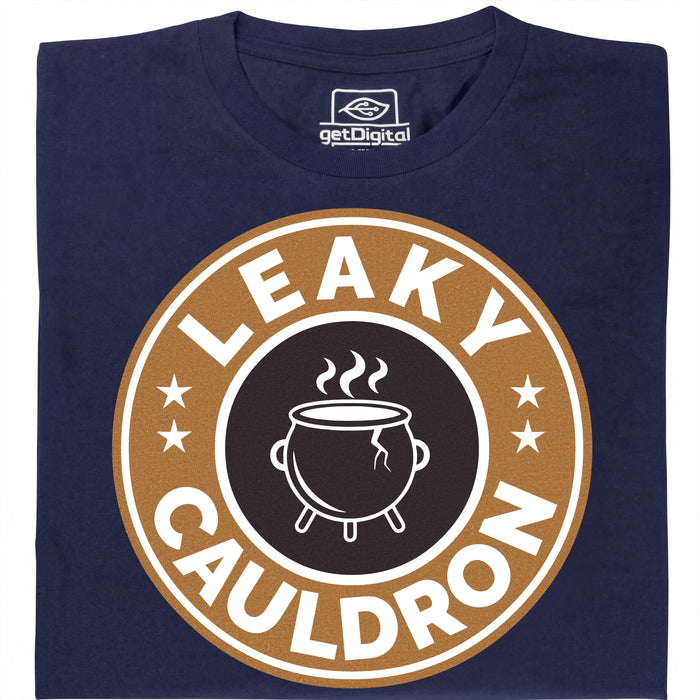 Leaky Cauldron - Vue principale T-shirt Bleu marine