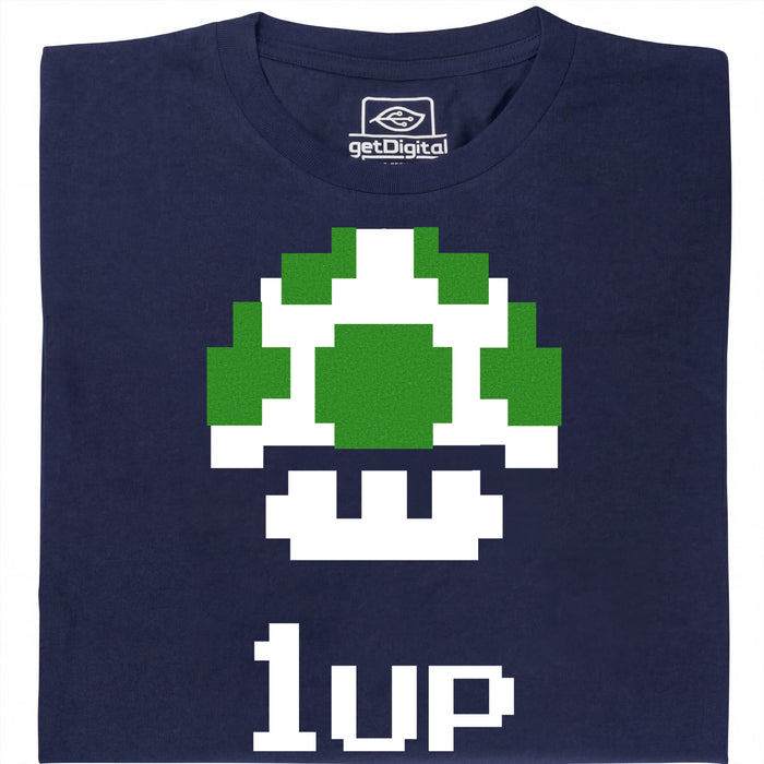 Shroom UP - Vue principale T-shirt Bleu Marine
