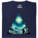 Triangle Landscape - Vue Principale T-Shirt Bleu Marine