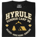 Hyrule Summer Camp - Vista frontale T-shirt Nero