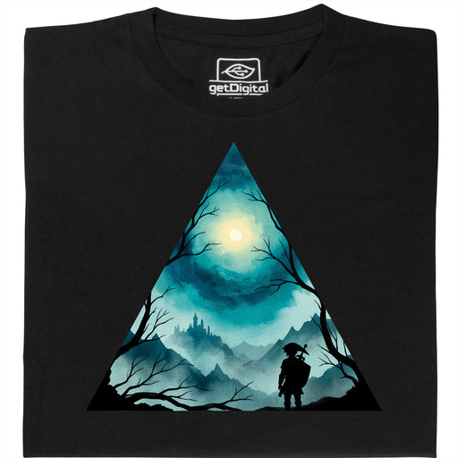 Triangle Landscape - Main View T-Shirt Black