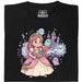 Nerdy Princess &amp; The Glitter Ghosts - Vista principal Camiseta Negro