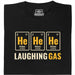 Gas Esilarante - Fronte T-Shirt Nero