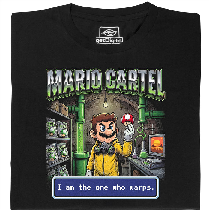 I am the one who warps!  - Hauptansicht T-Shirt Schwarz