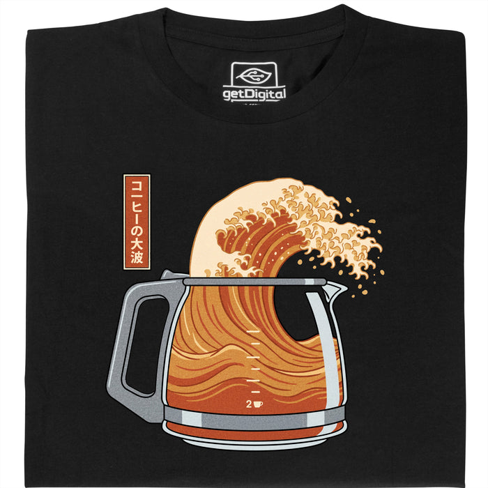 The Great Brew - Front view t-shirt black
