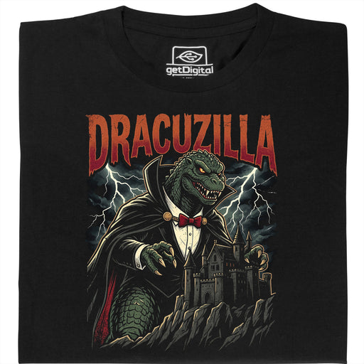 Dracuzilla - Vue principale T-shirt Noir