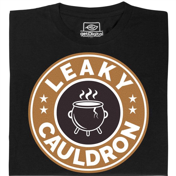 Leaky Cauldron - Hauptansicht T-Shirt Schwarz
