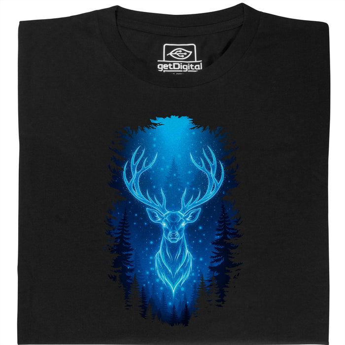 Forest Patron - Vista principale T-shirt Nero