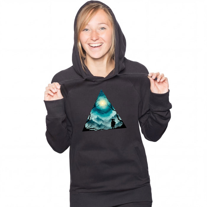 Triangle Landscape - Hoodie Femme Lara