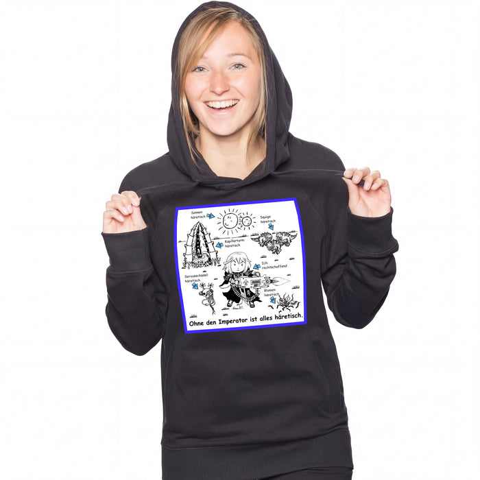 Alles Häretisch! - Hoodie Frau Lara