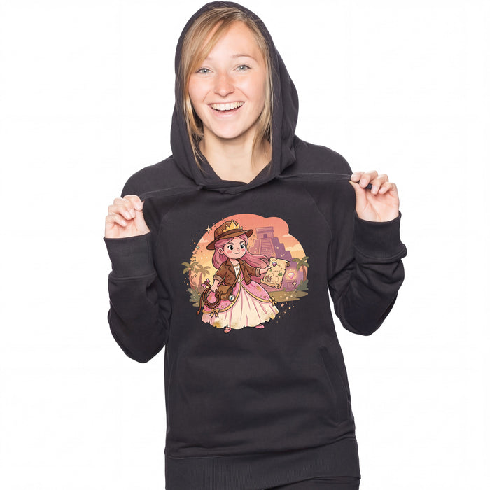 Nerdy Princess & The Lost Temple - Hoodie Frau Lara