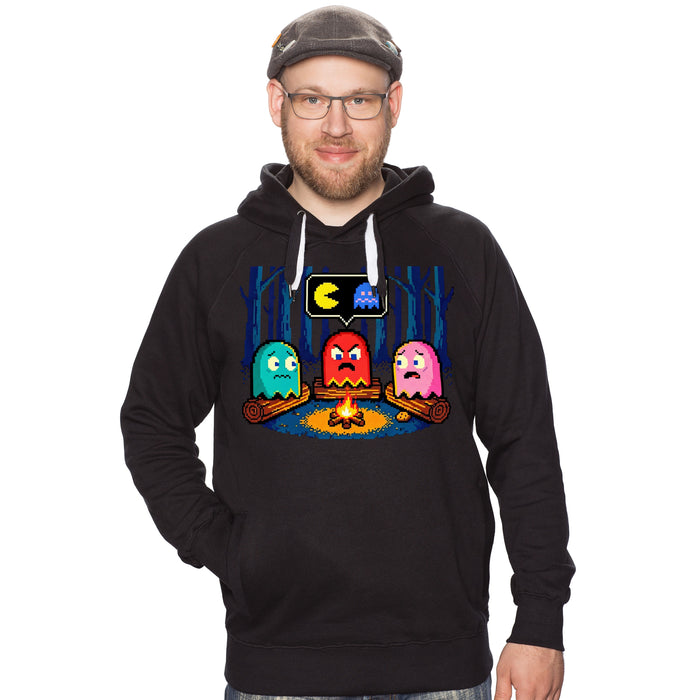8-Bit Lagerfeuer - Hoodie Mann Basti