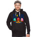 8-Bit Lagerfeuer - Hoodie Mann Basti