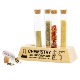 Test tube spice rack