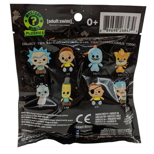 Rick and Morty Mystery Minis Plüsch-Anhänger