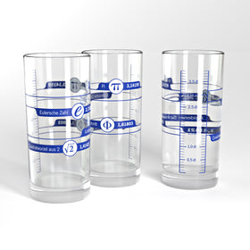Irrational numbers drinking glass