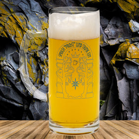 Beer glass Say cheers