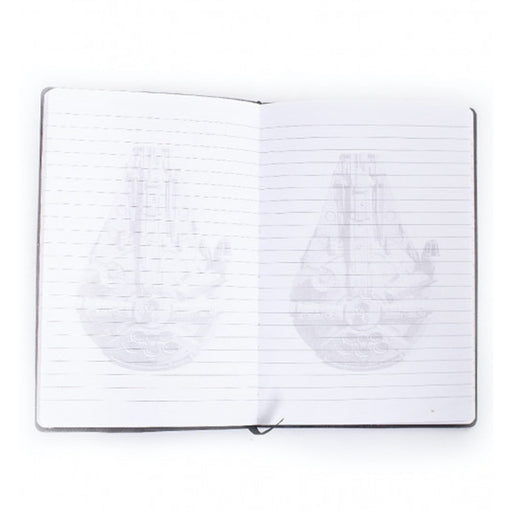 Star Wars Notizbuch mit Millennium Falke