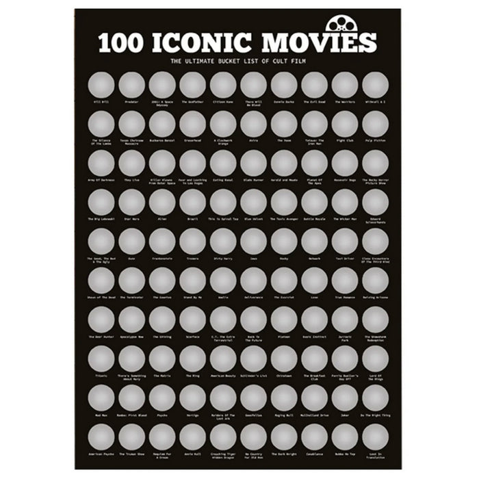Rubbelposter: 100 Filme, die du gesehen haben musst