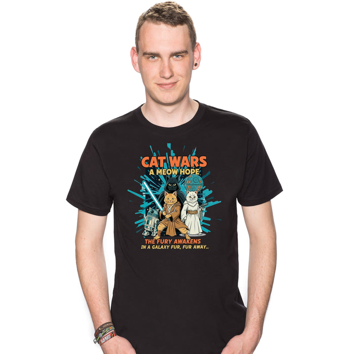 Cat Wars - A Meow Hope - Maglietta Uomo Colin