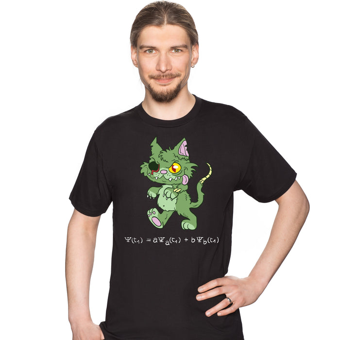 Le Chat de Schrödinger - Édition Zombie - T-Shirt Homme David