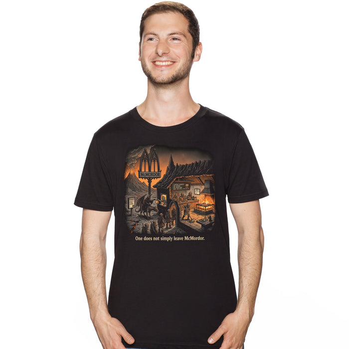 One does not simply leave McMordor - T-Shirt Man Tobi