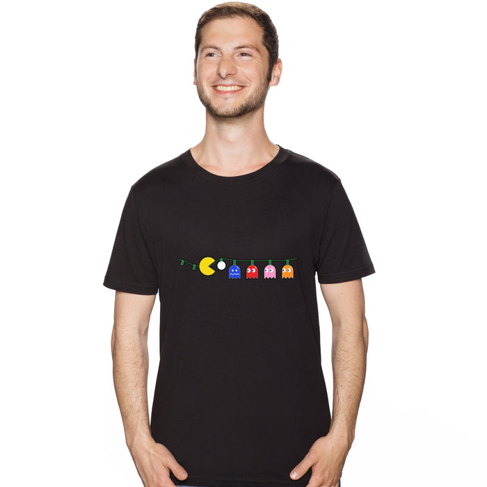 Waka Waka Natale - La Catena di Luci come Banchetto - T-Shirt Uomo Tobi