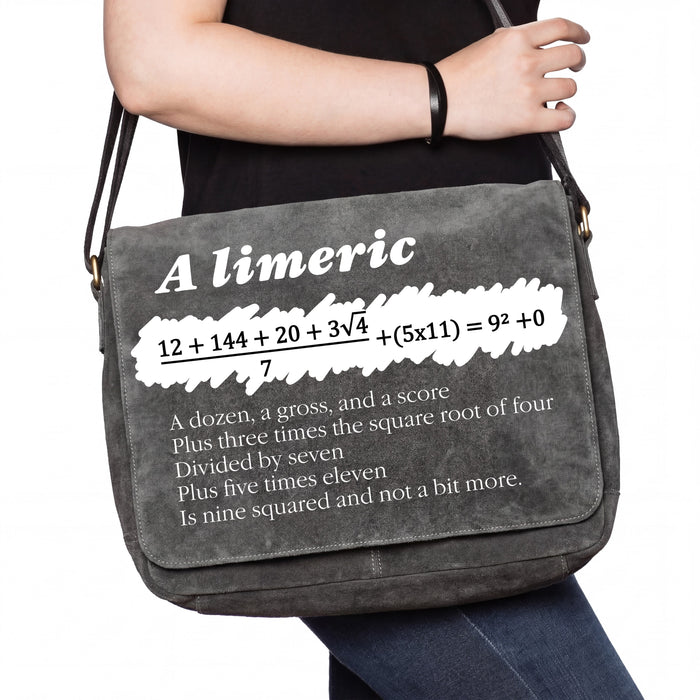 A Limerick - Math poem with equation - Bag