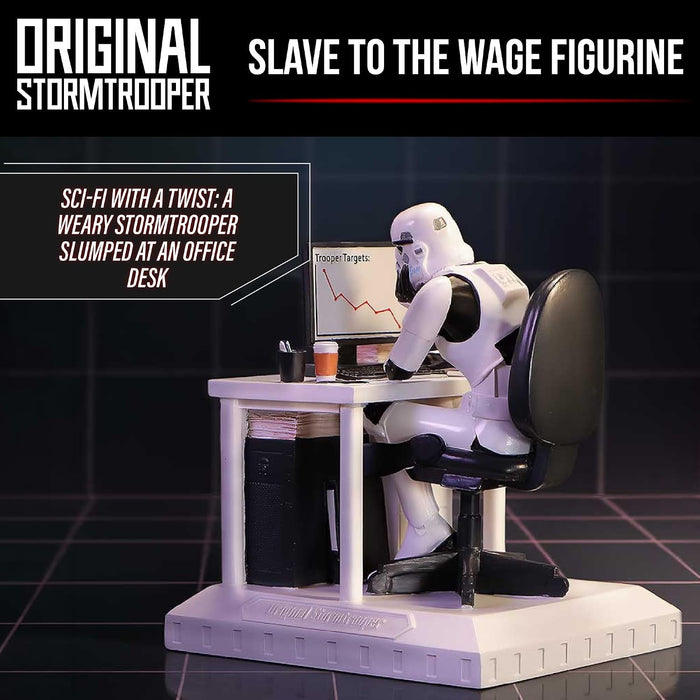Original Stormtrooper "Slave to the Wage" Collectible Figure