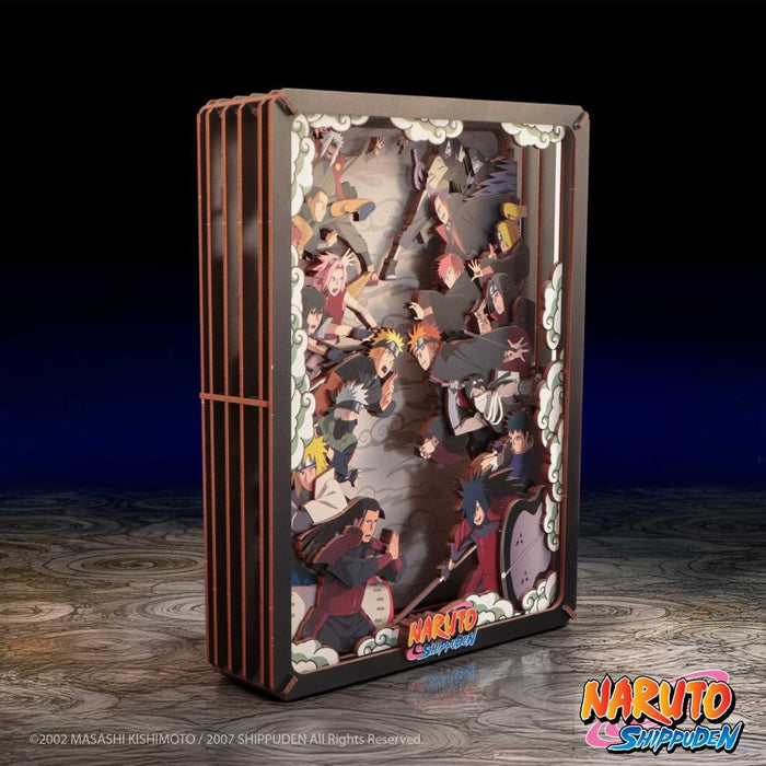 Naruto Shippuden Houten Theaterbouwset – Gevechtsscène