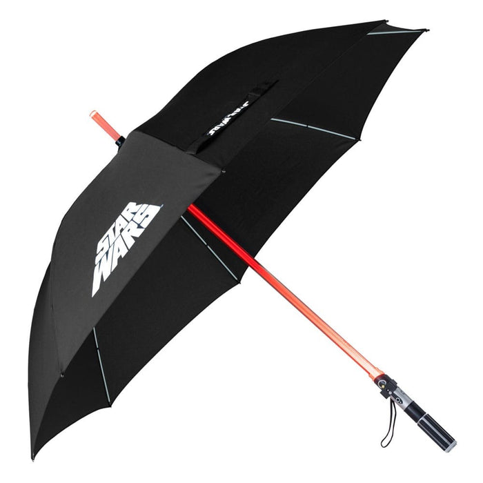 Star Wars Premium LED Regenschirm - Darth Vaders Lichtschwert