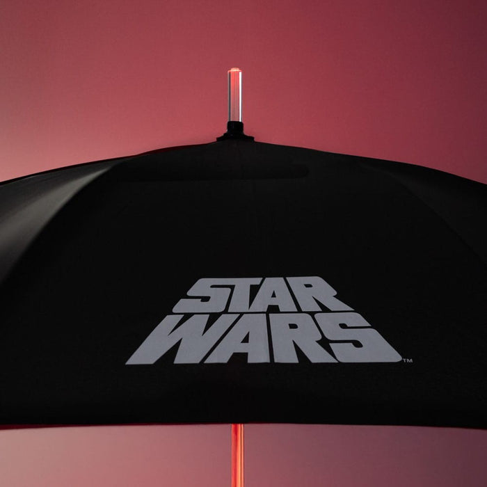 Star Wars Premium LED Regenschirm - Darth Vaders Lichtschwert
