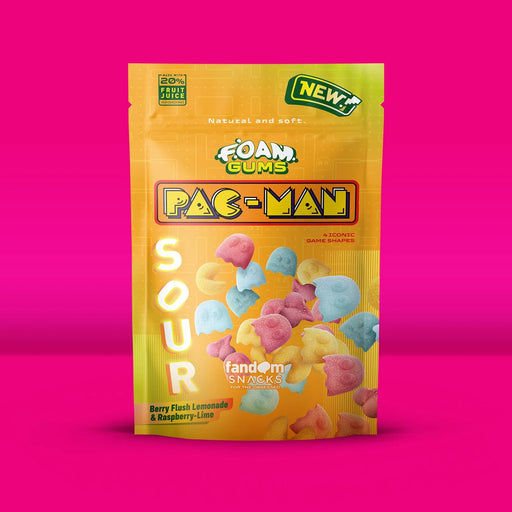 Fandom Snacks Foam Gums Pac-Man (Acidulé) - Gommes Moussantes 125g