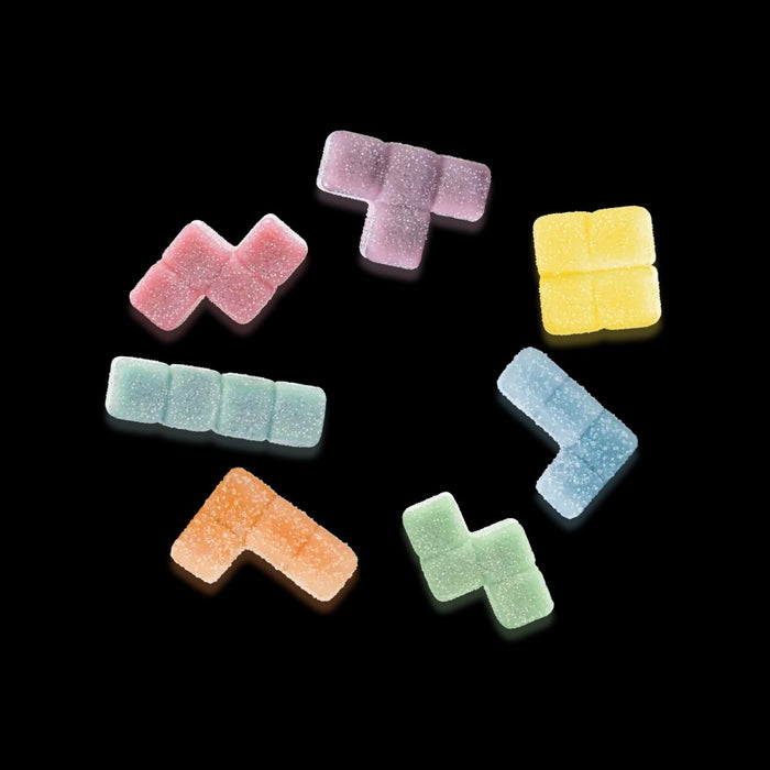 Fandom Snacks Foam Gums Tetris (Acido) – 125g Caramelle Gommose ai Frutti