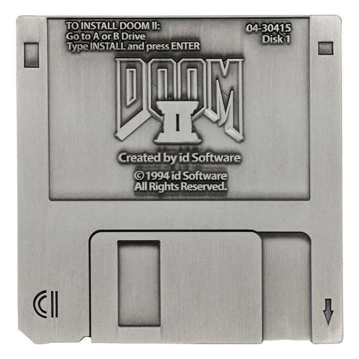 Réplica de Disco Floppy Doom II