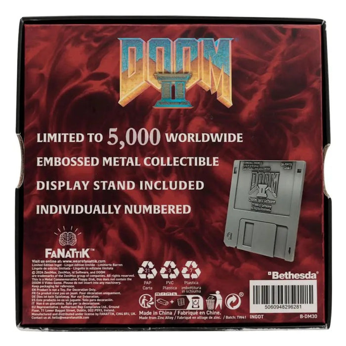 Réplica de Disco Floppy Doom II