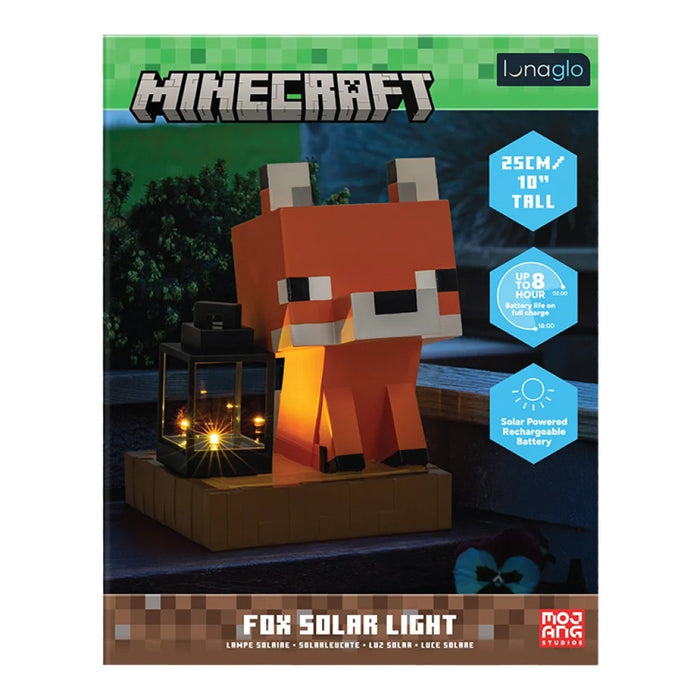 Lampada Solare Volpe Minecraft