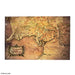 Lord of the Rings Metal Map - Rohan and Gondor (20x30 cm)