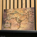 Lord of the Rings Metal Map - Rohan and Gondor (20x30 cm)
