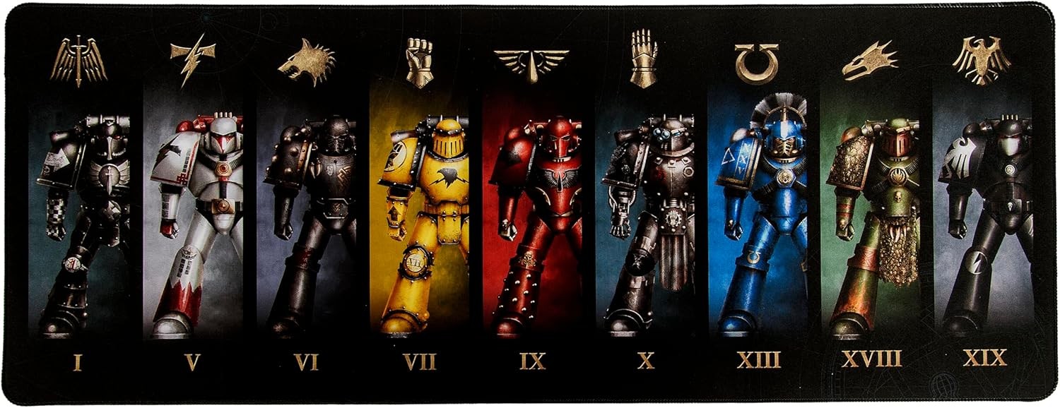 Warhammer 40K XL Mousepad – Horus Heresy Loyalist Legion