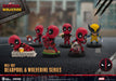 Set de figurines Deadpool & Wolverine Mini Egg Attack