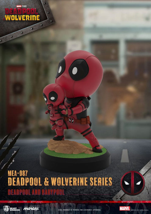 Set de figurines Deadpool & Wolverine Mini Egg Attack